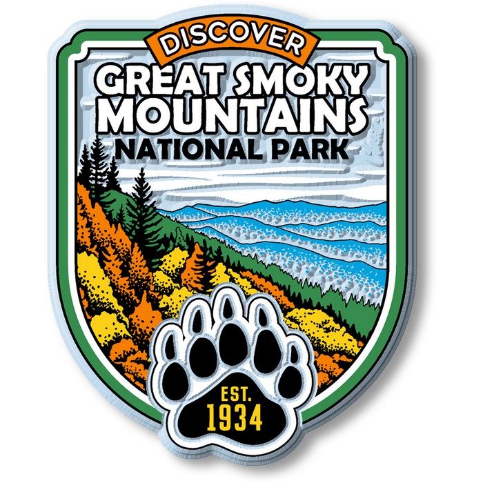 NCP121 Great Smoky Mountains National Park Scen...